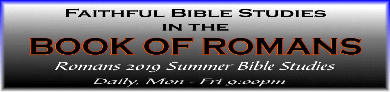 Evening Romans Series Bible Study image